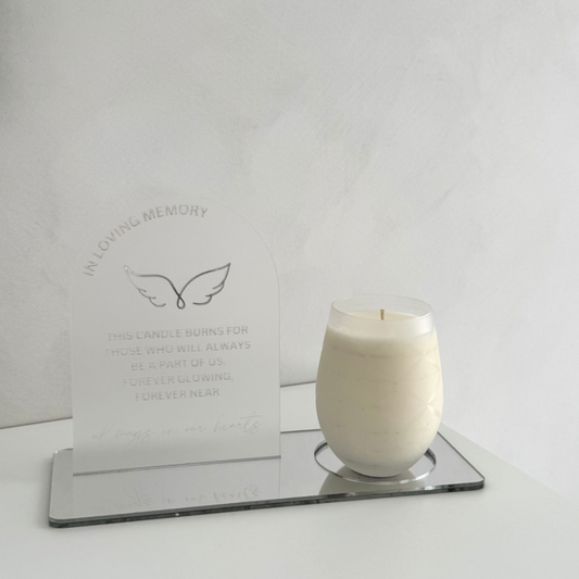 Wave of Light Candle