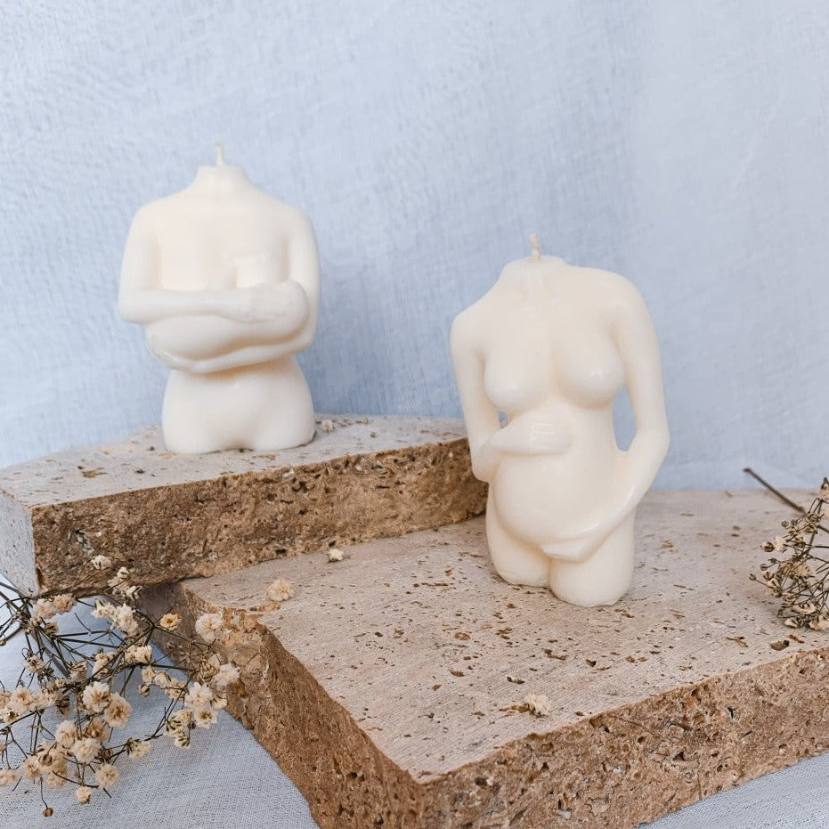 Mumma Bear Body Candle