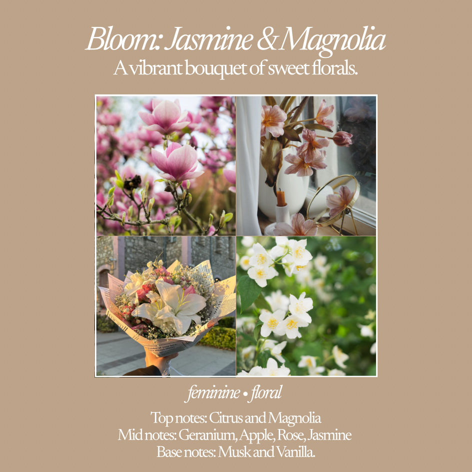 Jasmine & Magnolia | Clamshell Melts