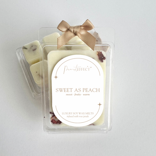 Sweet as Peach | Clamshell Wax Melts