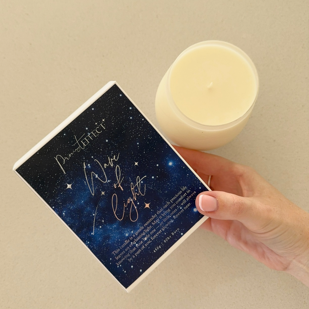 Wave of Light Candle