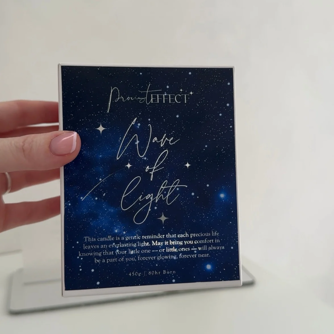 Wave of Light Candle